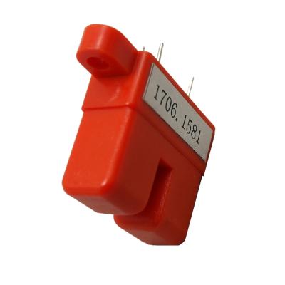 China Detector ultrassônico plástico vermelho 2.45MHz 330PF da bolha para o dispositivo médico à venda