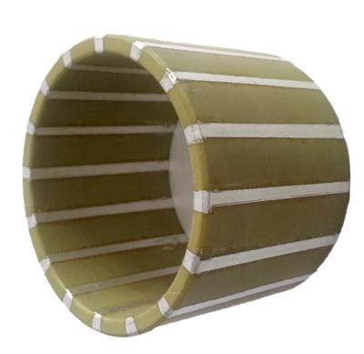 Chine P51 tube en céramique piézoélectrique Ø54.5Ø47x40mm 17 kilohertz de fréquence de résonance à vendre