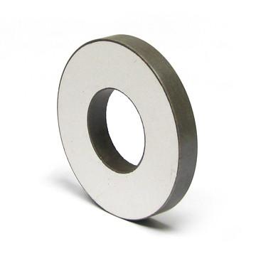 China Diamter 60mm Piezo Ceramic Ring High Precision Low Dielectric Loss for sale