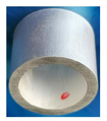 China Hydrophone Piezoelectric Tube , Cylinder Piezo Ceramic Element Ø6.35xØ4.9x6.35mm for sale