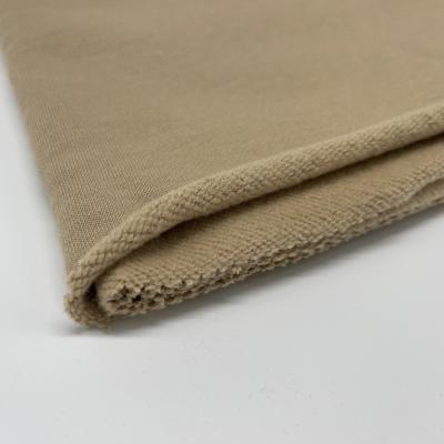 China 2-Way Stretch Soft French Terry Fleece Fabric For Apparel for sale
