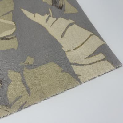 Chine Impression en tissu viscose de lin léger pour textile domestique à vendre