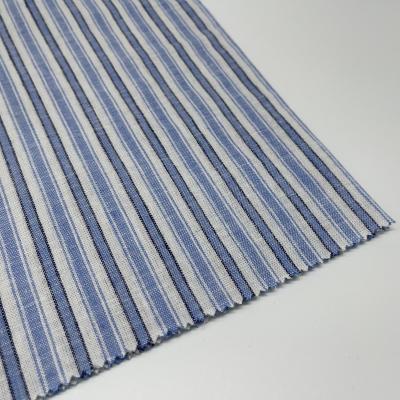 China Breathable Linen Viscose Fabric Low Flammability Weight 185gsm 55% Linen 45% Rayon S15-035 for sale