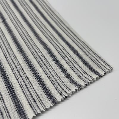 China Hilados teñidos de lino de tejido viscoso A4 Tamaño 143cm 195gm 70% lino 30% Rayon S15-040 en venta