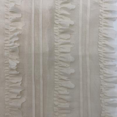 Chine Tissu de coton brodé écologique, dentelle, tissus divers Nombre de fils à vendre