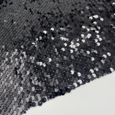 China Eco Friendly Sequins Embroidered Fabric M05-017 for sale