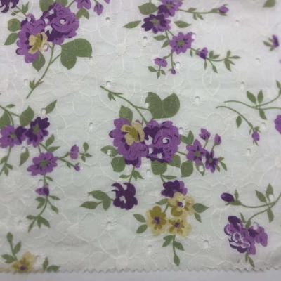 China Fashionable Printed Cotton Embroidery Cloth M04-LK023 for sale