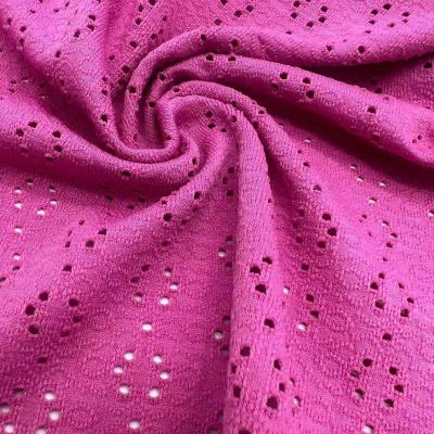 China Knitting Jaquard Sports Jersey Fabric Customized Medium Width F02-026 for sale