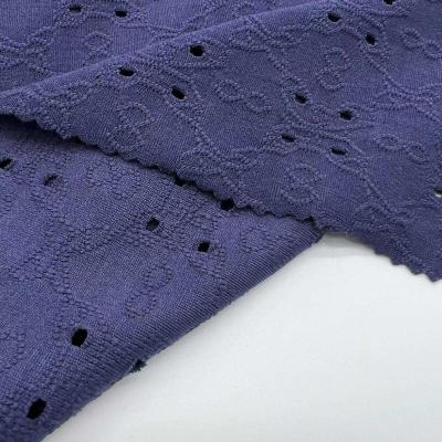 China Garment Stock Sports Jersey Fabric Knitting Jaquard Fabric F02-035 for sale