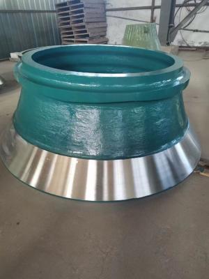 China Cone Crusher Manganese Castings Mantle Bowl Liner Suit For Sandvik H3800 4800 CH440 CS440 HP300 Metso for sale