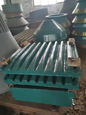 China H3244 Jaw Stone Crusher Spare Parts Manganese Crusher Liners For Crushing Rock for sale