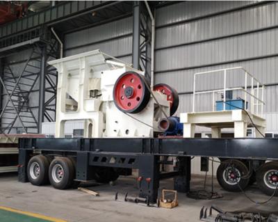 China Portable Mobile Crushing And Screening Plant Wheel PFW1214II PEW860 for sale