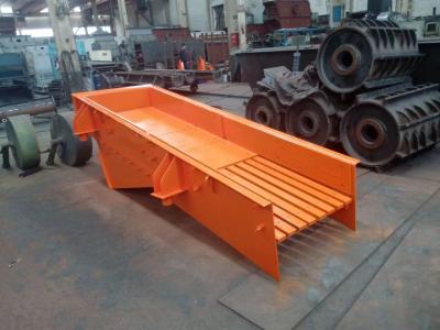 China 800mm Unbalanced Motor Vibrating Feeder Machine 7.5Kw*2 For Quarry Crushing Line for sale