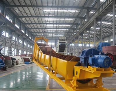 Κίνα Σπειροειδές πλυντήριο άμμου πυριτίου θάλασσας μηχανών XS XL δομένος οθόνης ροδών βιδών προς πώληση