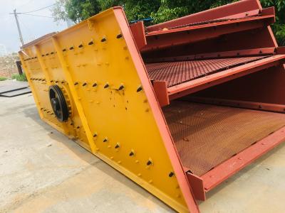 China Aggregate Vibrating Screen Machine 720 TPH 2YK1237 Stones Separator for sale