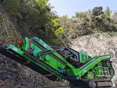 China 279Kw 230 t/h Mining Crushing And Screening Plant Portable Jaw Rock Crusher for sale