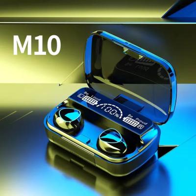 중국 M10 TWS 무선 헤드폰 터치 컨트롤 스포츠 방수 귀폰 판매용