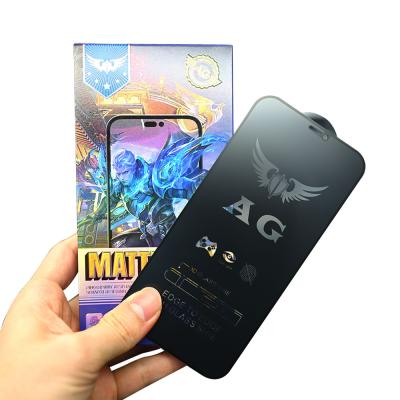 China Ag Matte Mobiltelefon Datenschutzbildschirmschutz Anti Fall 9D Für Iphone 14 Plus zu verkaufen
