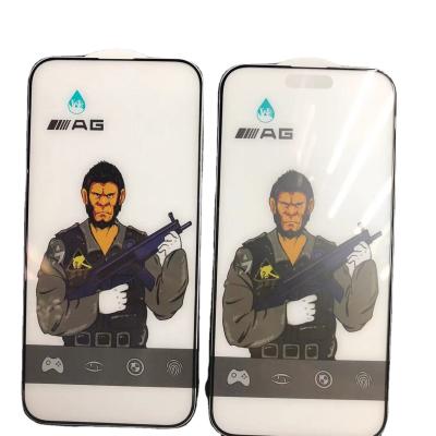 China Protector de tela de vidro mate de jogos Protector de tela de telefone personalizado à venda
