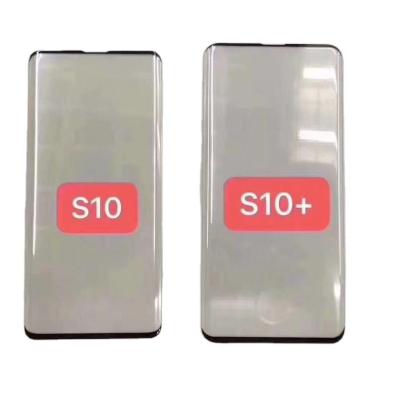 China 3D SIDE  Glue Full Curved ScreenProtector Protective Glass For Samsung  S21ULTRA S10+ for sale