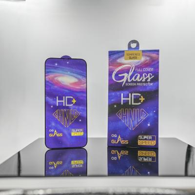 China HD+ 0.3MM Chinalco Tempered Glass Screen Protector For Iphone 15 Vivo Y12 V21 à venda