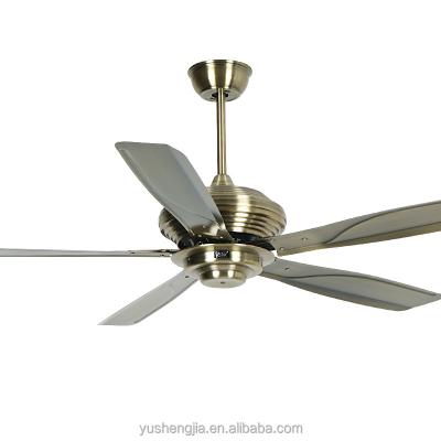 China Iron Finished 52 Inch Antique Without Light Home Electric Fan for sale