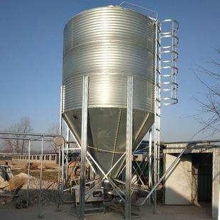 China Huaxiang Farms Agricultural Feed Bins Farm Feed Storage Bins 1 Year Warranty for sale