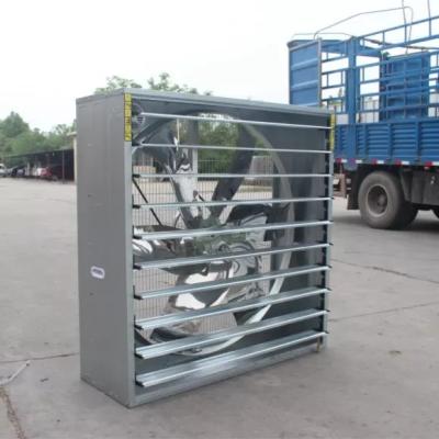 China 100*100*40cm Poultry Ventilation System 610r/min Electric Power Source for sale