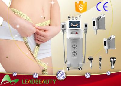 China 5 cryo handles cryolipolysis cavitation rf slimming machine cool tech shape fat freezing lipo machine for sale