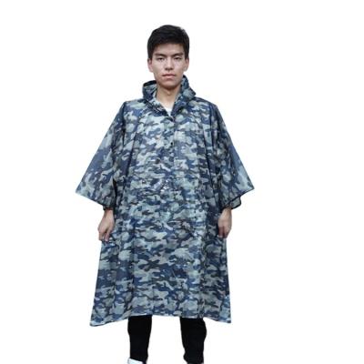 Chine Poncho militaire de pluie de Custom Raincoat Polyester de fabricant de haute qualité à vendre
