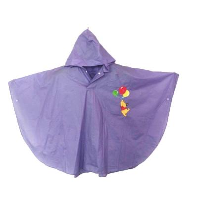 China PVC Waterproof Kids Raincoat , ODM Kids Poncho Raincoat Unisex for sale