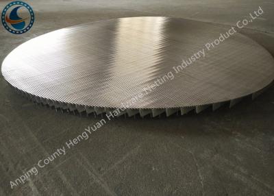China Stainless Steel Johnson Wire Screen Round Panel No Frame Strip Rod for sale