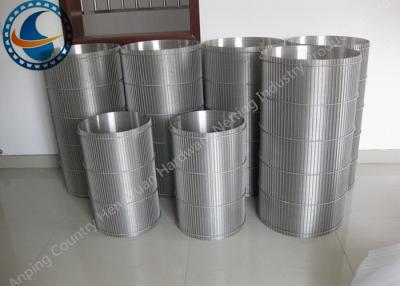 China Customized Stainless Steel Wedge Wire Screen Drum For Self Cleaning Strainer for sale