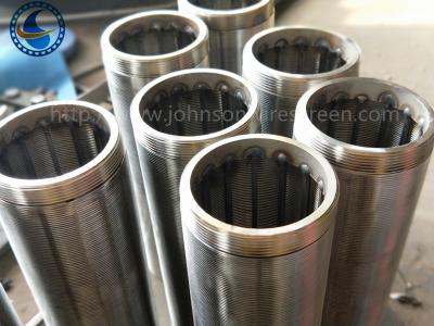 China Downhole de aço inoxidável tubo entalhado com as extremidades rosqueadas do homem de M60×1.5mm à venda