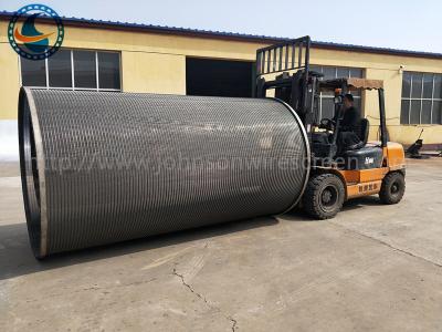 China Fully Welded Rotary Drum Screen / Wedge Wire Screen Cylinders ISO Approval for sale