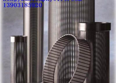 China Johnson Stainless Steel Well Screens With Female / Male Threaded End for sale