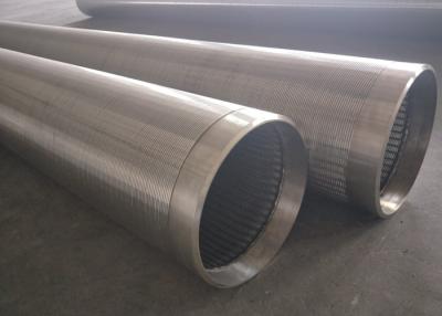 China Wedge Wire Screen Water Well Screen Slot Screen Tube For Water Well for sale