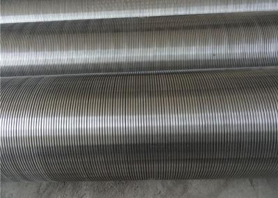China Oil Water Sand Filter 304 Wedge Wire Screen Pipe For Borewell à venda