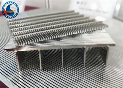 China Wear Resistant Wedge Wire Screen Panels For Liquid / Solid Filtration for sale