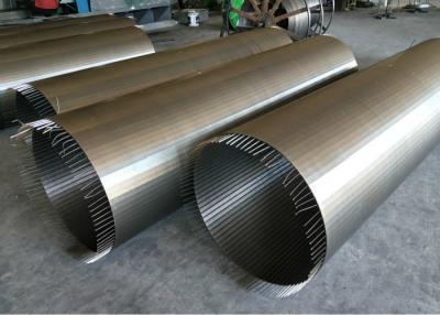 China Tambor durable de la malla de alambre del acero inoxidable longitud de 600 milímetros tamaño de la ranura de 1,0 milímetros en venta