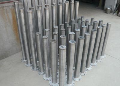 China Pantallas de alambre resistentes termales de la cuña de Johnson, pantalla de alambre del perfil del acero inoxidable en venta