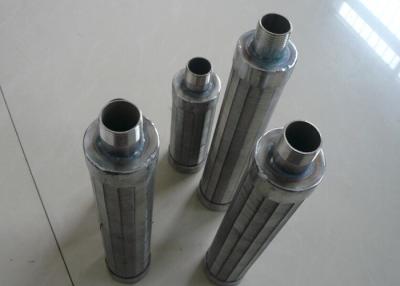 China Cylindrical  Wedge Wire Screen Pipe With High Filtration Precision for sale