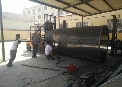 China Tela profissional do cilindro giratório, cesta resistente ao calor do filtro do fio à venda