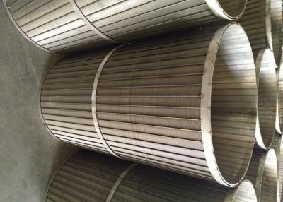 China High Filtration Accuracy Rotary Screen Drum , Stainless Steel Back Flush Screen for sale