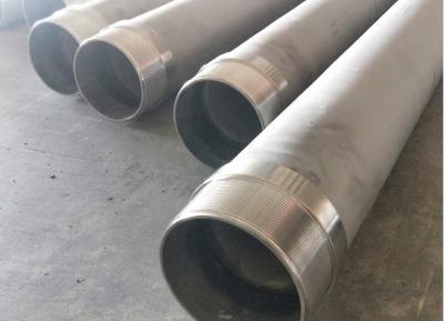 China Stainless Steel Seamless Casing Pipe With Male / Female Threaded End for sale