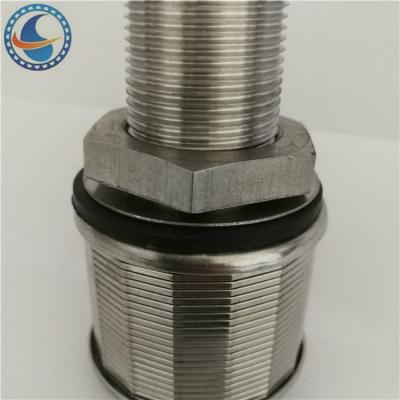 China Oem Stainless Steel Filter Nozzles 304 316l  For Johnson Vee Wire Screen for sale