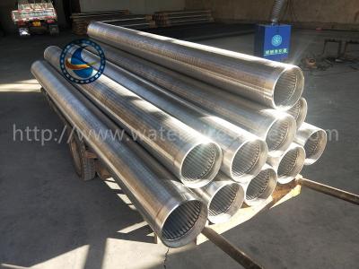 China Johnson Stainless Steel Wire Wrapped Screen For Water Filtering Industry for sale