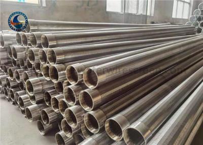 China Filter Mesh Stainless Steel Wire Johnson Wedge Wire Screen Pipe for sale