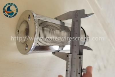Cina ugello di Johnson Wedge Wire Water Filter della scanalatura di 0.2mm in vendita