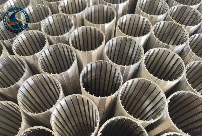 China 3m Length Ss Grade 304 Vee Wire Screen Pipe Infiltration Gallery At Intake Well for sale